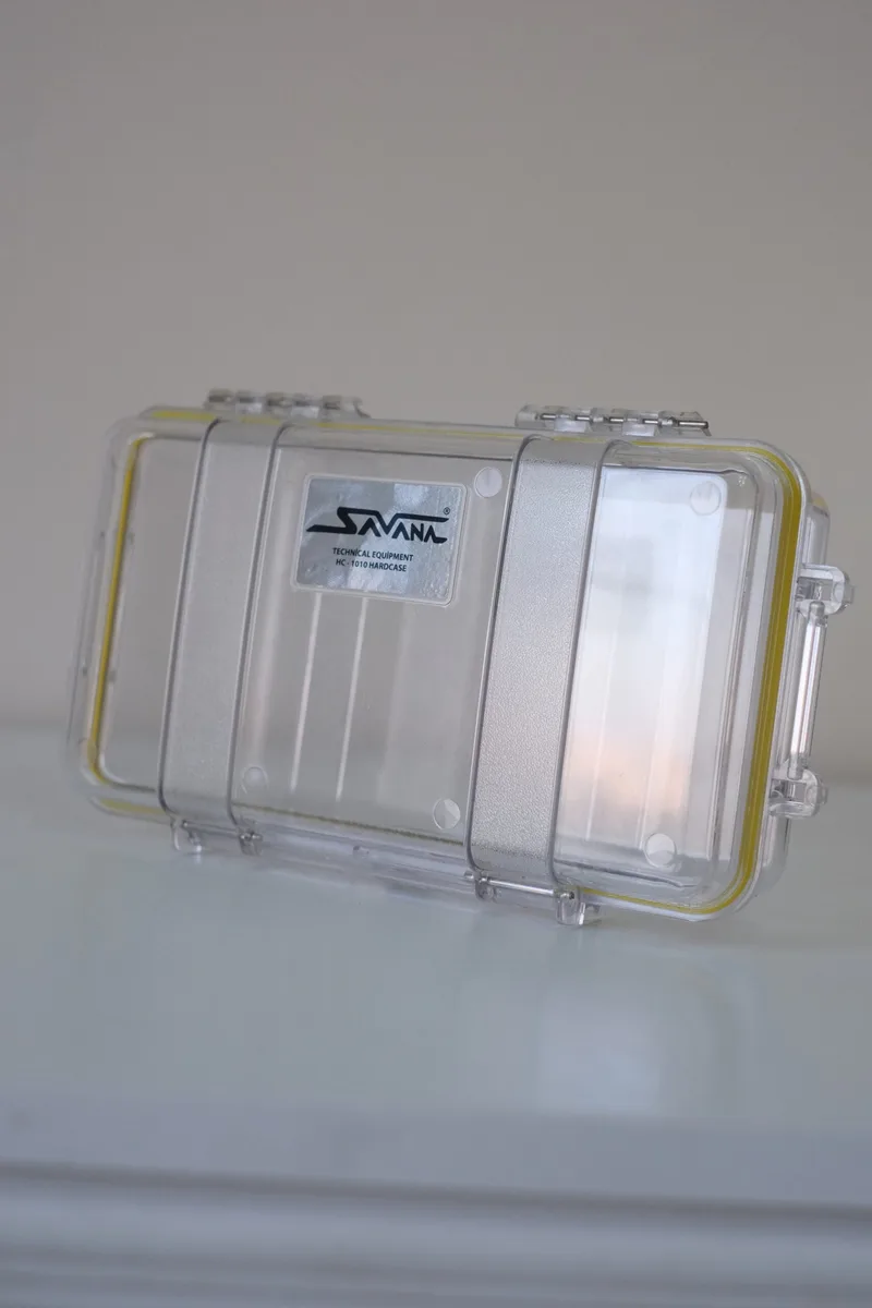 Savana HC-1010 Mini Su Geçirmez Ekipman Kutusu - Şeffaf Kristal - Detay Görseli 2