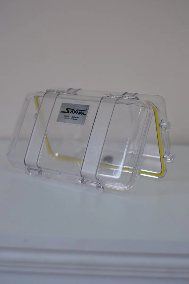 Savana HC-1010 Mini Su Geçirmez Ekipman Kutusu - Şeffaf Kristal - Detay Görseli 3